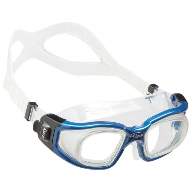 Gafas De NataciÓn Graduadas Cressi Galileo Azul/transparente